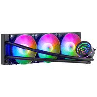 Miniatura 1 de SISTEMA DE REFRIGERANCION LIQUIDA MARS GAMING ML-ONE360 BLACK 3x(12x12) ILUMINACION FRGB TPD 550W PARA PROCESADORES INTEL Y AMD