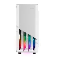 Miniatura 3 de CAJA ATX SEMITORRE MARS GAMING MC-X2 WHITE FRONTAL EN ACERO VENTILADORES FRGB SIN FUENTE DE ALIMENTACION