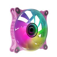 Miniatura 2 de VENTILADOR INTERNO MARS GAMING MF-3D PINK 12x12cm ARGB EFECTO ESPEJO INFINITO