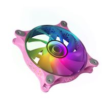 Miniatura 4 de VENTILADOR INTERNO MARS GAMING MF-3D PINK 12x12cm ARGB EFECTO ESPEJO INFINITO