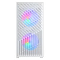 Miniatura 2 de CAJA MICROATX GAMING MARS GAMING MCVORTEXW CRISTAL TEMPLADO FRONTAL MESH GPU 273mm 1x3.5 2x2.5 BLANC