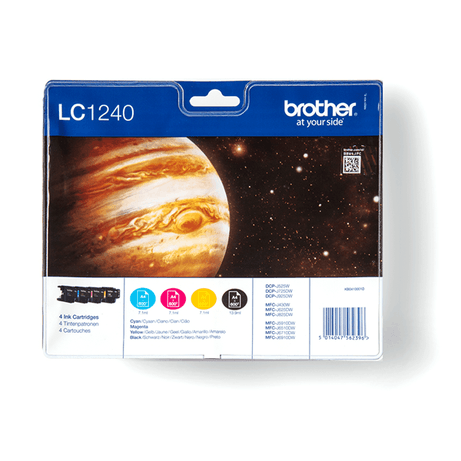 CARTUCHO BROTHER PACK TODAS LAS TINTAS LC1240 - Imagen 1 de 4 CARTUCHO BROTHER PACK TODAS LAS TINTAS LC1240 - Imagen 1 de 4