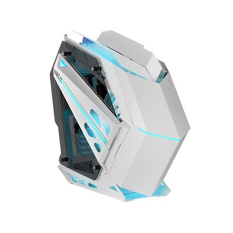 Caja Gaming Mars Gaming Titan White ATX XXL ARGB - Imagen 2 de 5 Caja Gaming Mars Gaming Titan White ATX XXL ARGB - Imagen 2 de 5