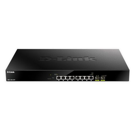 D-Link DMS-1100-10TP Switch 8x2.5GbE PoE 2xSFP+ - Imagen 2 de 3 D-Link DMS-1100-10TP Switch 8x2.5GbE PoE 2xSFP+ - Imagen 2 de 3