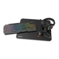 Miniatura 2 de KROM KENTA PC Combo Gaming 4 en 1 RGB Negro