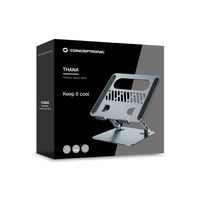 Miniatura 6 de SOPORTE DE PORTATIL PLEGABLE CONCEPTRONIC THANA10G CON ALTURA AJUSTABLE
