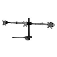 Miniatura 3 de SOPORTE PANTALLA SOBREMESA 13"-27" DOBLE BRAZO SOPORTA 3 MONITORES VESA STANDARD HASTA 8KG