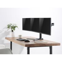 Miniatura 5 de SOPORTE PANTALLA SOBREMESA 13"-27" DOBLE BRAZO SOPORTA 3 MONITORES VESA STANDARD HASTA 8KG