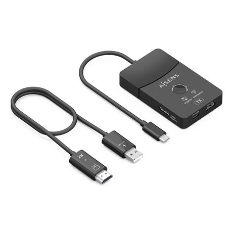 AISENS Docking USB C a HDMI 1080P 60Hz Inal mbrico 30M 1xHDMI 4K60HZ Cable 2xUSB C 1xUSB A 1xUSB C PD 100W Negro - Imagen 1 de 7 AISENS Docking USB C a HDMI 1080P 60Hz Inal mbrico 30M 1xHDMI 4K60HZ Cable 2xUSB C 1xUSB A 1xUSB C PD 100W Negro - Imagen 1 de 7