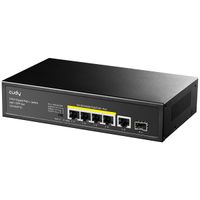 Miniatura 2 de CUDY 5-Port Gigabit PoE+ Switch with 1 SFP Port 120W