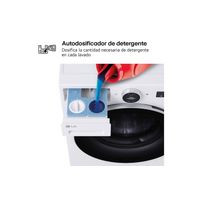 Miniatura 13 de LAVADORA CARGA FRONTAL LG F4X7513TWS 13 KG 1400 RPM A BLANCO