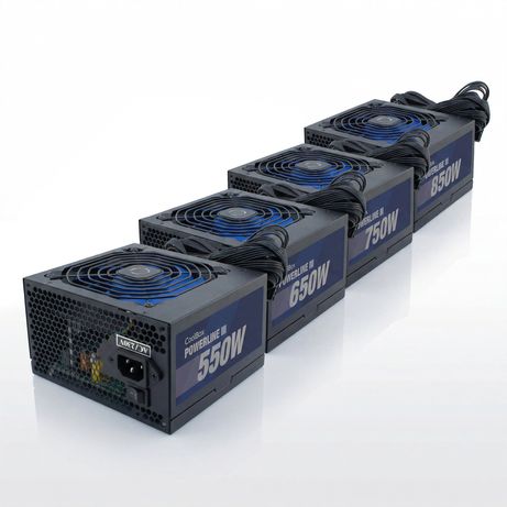 PACK FUENTE ALIMENTACION COOLBOX POWERLINE3 550W/650W/750W/850W 85+ 12CM ATX - Imagen 2 de 7 PACK FUENTE ALIMENTACION COOLBOX POWERLINE3 550W/650W/750W/850W 85+ 12CM ATX - Imagen 2 de 7