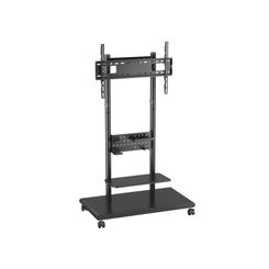 SOPORTE DE SUELO CON RUEDAS EQUIP 650635 PARA PANTALLA DE 50" - 90" MAX VESA 600x400 60KG TABLERO