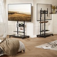 Miniatura 4 de SOPORTE DE SUELO CON RUEDAS EQUIP 650635 PARA PANTALLA DE 50" - 90" MAX VESA 600x400 60KG TABLERO