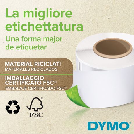DYMO Etiqueta LW Etiquetas direcci?n 28x89 mm 1 rollo de etiquetas (130) Papel blanco - Imagen 5 de 14 DYMO Etiqueta LW Etiquetas direcci?n 28x89 mm 1 rollo de etiquetas (130) Papel blanco - Imagen 5 de 14