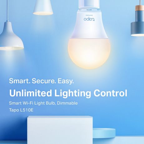 BOMBILLA INTELIGENTE LED TP-LINK TAPO L510E SMART WIFI REGULABLE (PACK 2 UNIDADES) - Imagen 3 de 8 BOMBILLA INTELIGENTE LED TP-LINK TAPO L510E SMART WIFI REGULABLE (PACK 2 UNIDADES) - Imagen 3 de 8