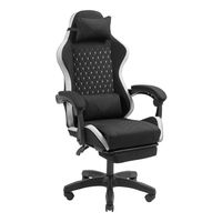 Miniatura 4 de SILLA GAMER MARS GAMING MGCXFGRBL NEGRA Y BLANCA RECLINABLE REPOSABRAZO AJUSTABLE REPOSAPIES COJINES