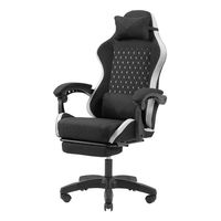 Miniatura 5 de SILLA GAMER MARS GAMING MGCXFGRBL NEGRA Y BLANCA RECLINABLE REPOSABRAZO AJUSTABLE REPOSAPIES COJINES