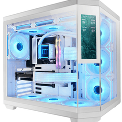 Caja MARS GAMING  MC3TCORELCDW  Blanco