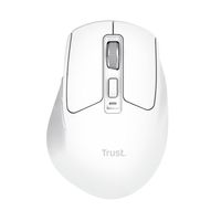 Miniatura 2 de MOUSE TRUST WIRELESS NIVEN BT/2.4GHZ 7 BOTONES 800-3200DPI RECARGABLE COLOR BLANCO.