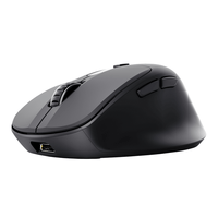 Miniatura 1 de MOUSE TRUST WIRELESS ZEVO BT/2.4GHZ 6 BOTONES 1200-3200DPI RECARGABLE COLOR NEGRO.