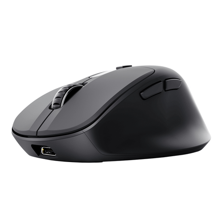 MOUSE TRUST WIRELESS ZEVO BT/2.4GHZ 6 BOTONES 1200-3200DPI RECARGABLE COLOR NEGRO. - Imagen 1 de 8 MOUSE TRUST WIRELESS ZEVO BT/2.4GHZ 6 BOTONES 1200-3200DPI RECARGABLE COLOR NEGRO. - Imagen 1 de 8