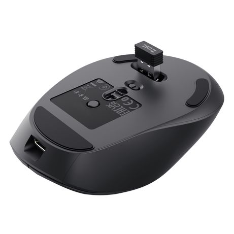 MOUSE TRUST WIRELESS ZEVO BT/2.4GHZ 6 BOTONES 1200-3200DPI RECARGABLE COLOR NEGRO. - Imagen 8 de 8 MOUSE TRUST WIRELESS ZEVO BT/2.4GHZ 6 BOTONES 1200-3200DPI RECARGABLE COLOR NEGRO. - Imagen 8 de 8