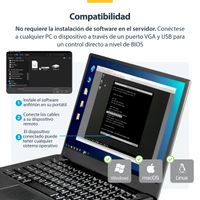 Miniatura 19 de Adaptador Crash Cart USB KVM para Ordenador Portatil