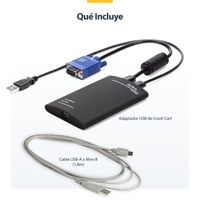 Miniatura 21 de Adaptador Crash Cart USB KVM para Ordenador Portatil