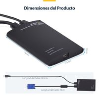 Miniatura 22 de Adaptador Crash Cart USB KVM para Ordenador Portatil