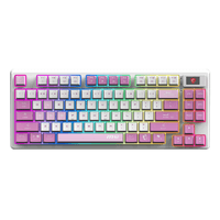 Miniatura 1 de TECLADO MSI FORGE GK600 TKL W VIOLET ES