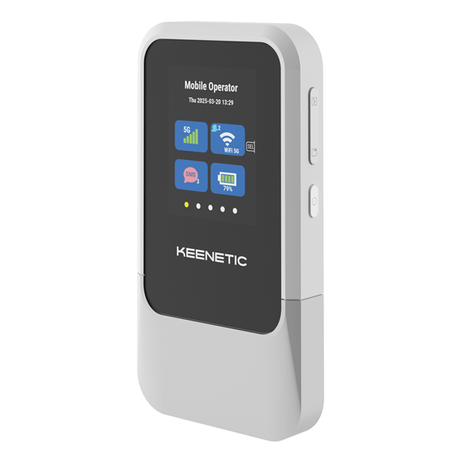 Keenetic Roamer 5G Router Movil WiFi6 AX600 - Imagen 1 de 14 Keenetic Roamer 5G Router Movil WiFi6 AX600 - Imagen 1 de 14