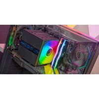 Miniatura 8 de VENTILADOR CON DISIPADOR DE CPU MARS GAMING MCPULCDPRO TDP 380W DOBLE TORRE LCD ARGB NEGRO