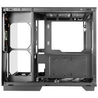Miniatura 7 de CAJA ATX CUBE MARS GAMING MCMIRAGE NEGRO CRISTAL CONTINUO LCD GPU 400mm 1x3.5 2x2.5