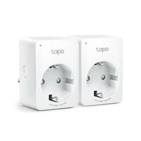 Miniatura 1 de ENCHUFE INTELIGENTE TP-LINK TAPO P100 MINI SMART WIFI (PACK 2 UNIDADES)