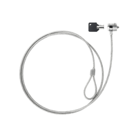 Miniatura 1 de CABLE DE SEGURIDAD TOOQ UNIVERSAL C/LLAVE 1,5M ACERO