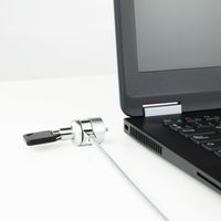 Miniatura 5 de CABLE DE SEGURIDAD TOOQ UNIVERSAL C/LLAVE 1,5M ACERO