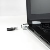 Miniatura 6 de CABLE DE SEGURIDAD TOOQ UNIVERSAL C/LLAVE 1,5M ACERO