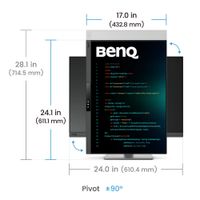 Miniatura 8 de MONITOR BENQ RD280UG   28.2" IPS 3840 x 2560 HDMI Altavoces