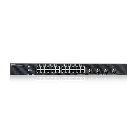 Zyxel XGS1935-28 28 Port Smart Managed Switch 24x Gigabit Copper and 4x 10G SFP+ hybrid mode standalone or NebulaFle - Imagen 4 de 5 Zyxel XGS1935-28 28 Port Smart Managed Switch 24x Gigabit Copper and 4x 10G SFP+ hybrid mode standalone or NebulaFle - Imagen 4 de 5