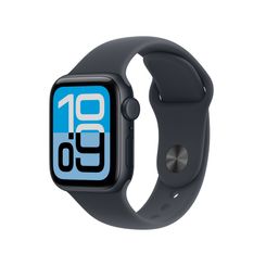 Apple Watch SE 3 GPS + Cellular 40mm Midnight Aluminium Case with Midnight Sport Band - M/L Apple Watch SE 3 GPS + Cellular 40mm Midnight Aluminium Case with Midnight Sport Band - M/L
