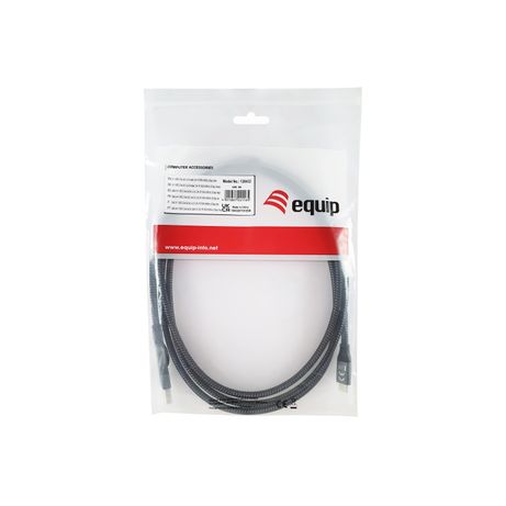 CABLE USB-C A USB-C 2M EQUIP USB 3.2 GEN 2x2 100W 20V 5A 20GBPS 4K60H E-MARK ADAPT. USB-A - Imagen 3 de 3 CABLE USB-C A USB-C 2M EQUIP USB 3.2 GEN 2x2 100W 20V 5A 20GBPS 4K60H E-MARK ADAPT. USB-A - Imagen 3 de 3