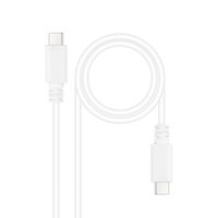 Miniatura 2 de CABLE USB NANO CABLE USB2.0 USB-C/M - USB-C/M 3A 1.0M BLANCO