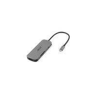 Miniatura 3 de DOCKING USB-C ACER 7 EN 1 1xHDMI 4K 3xUSB-A 3.2 1xUSB-C PD 100W 1xSD/TF PLATA