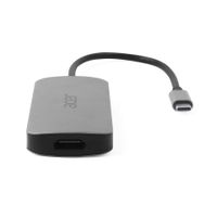 Miniatura 7 de DOCKING USB-C ACER 7 EN 1 1xHDMI 4K 3xUSB-A 3.2 1xUSB-C PD 100W 1xSD/TF PLATA