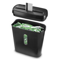 Miniatura 5 de Hama Classic S61 triturador de papel Corte en tiras 72 dB 22 cm Negro