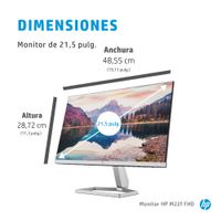 Miniatura 4 de HP Pantalla HP M22f FHD   21.5" LCD IPS Full HD HDMI VGA