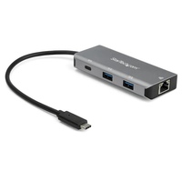 Miniatura 1 de Hub USB-C de 3 Puertos con Puerto de Red 2x USB-A y 1x USB-C
