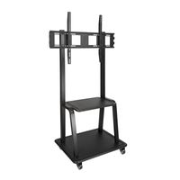 Miniatura 10 de Tooq FS20100M-B Soporte suelo Pantalla 37-100 neg