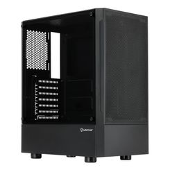 UNYKA  Caja ATX AERO C35  Negro Incluye Fuente